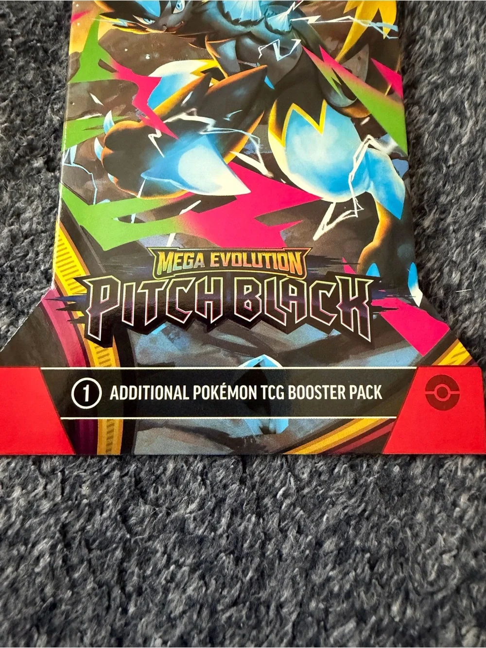 Pokémon TCG Mega Evolution Pitch Black Booster Pack